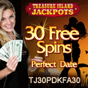 Treasure Island Jackpots No Deposit Bonus - 30 Free Spins