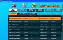 Atlantis Gold Tournament Screenshot