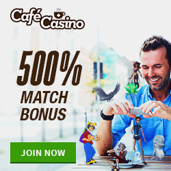 Cafe Casino $10 Free Chip