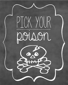 Pick Your Poison Drawing