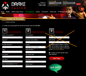 Drake Casino 15 Free Spins