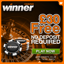 Winner Casino 30 No Deposit Bonus